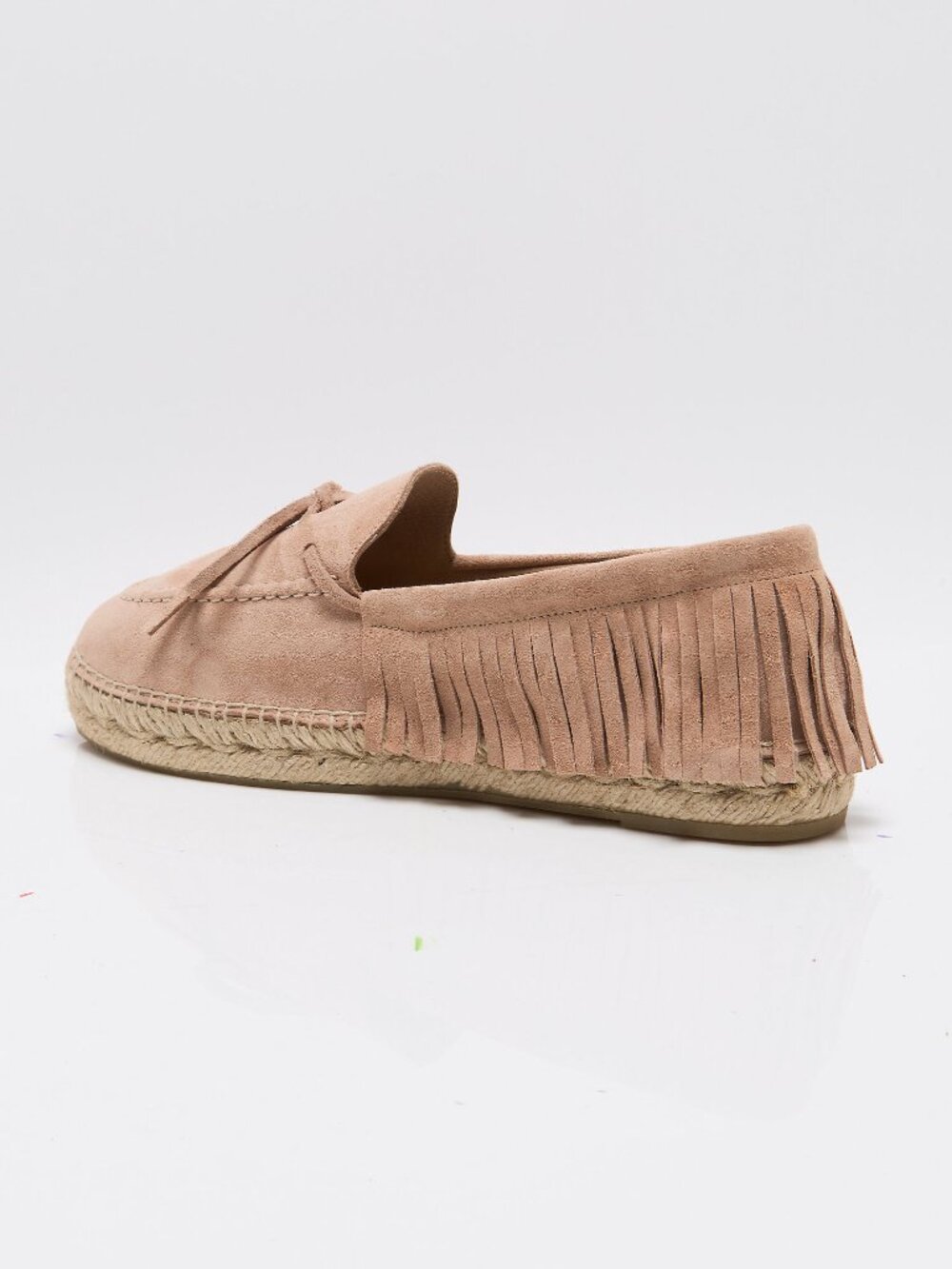 FREE PEOPLE Faraway Fringe Espadrilles / Dusty Rose - Picture 9 of 14